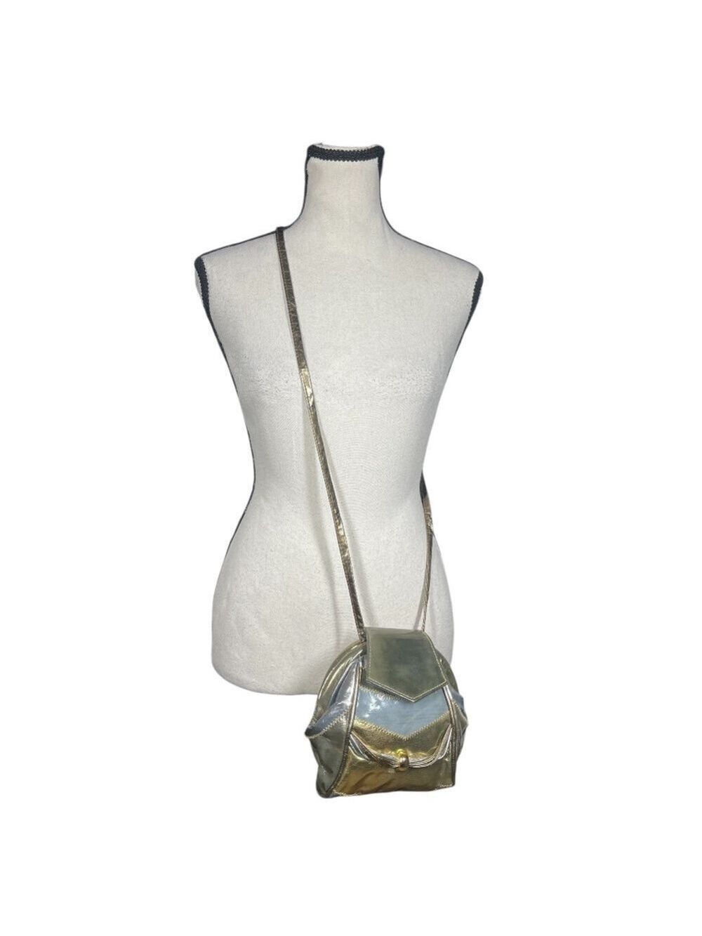 Elka Vintage  Mini Tri-Color Crossbody Bag